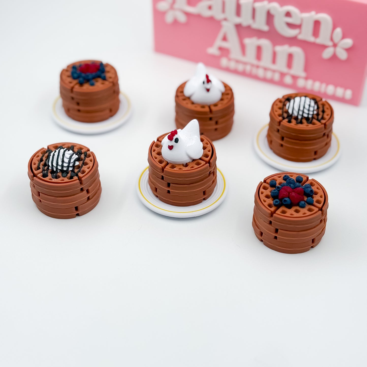 Breakfast Waffle Clickers