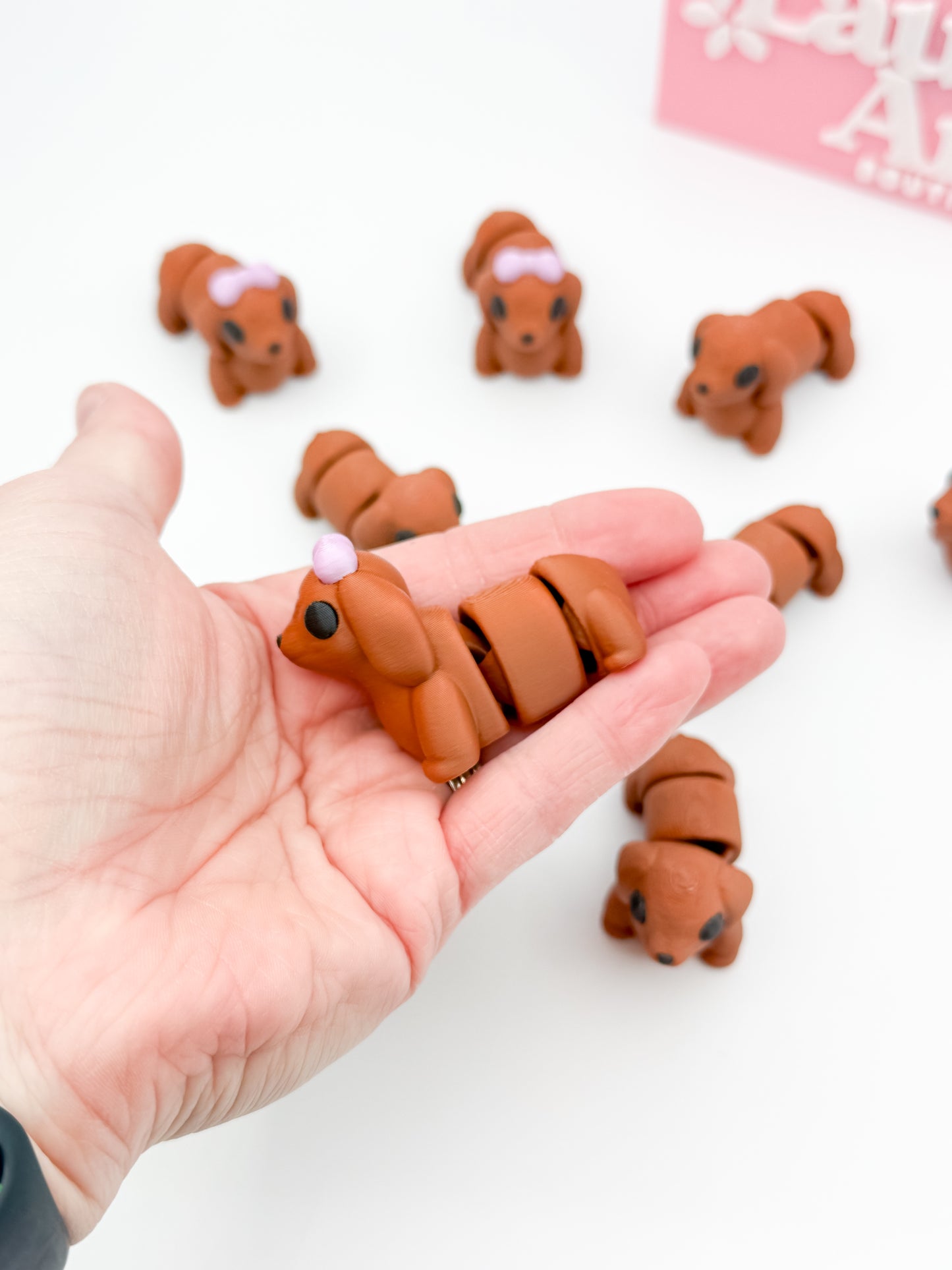 Baby Dachshund Fidget - Custom Color (15 Pack)