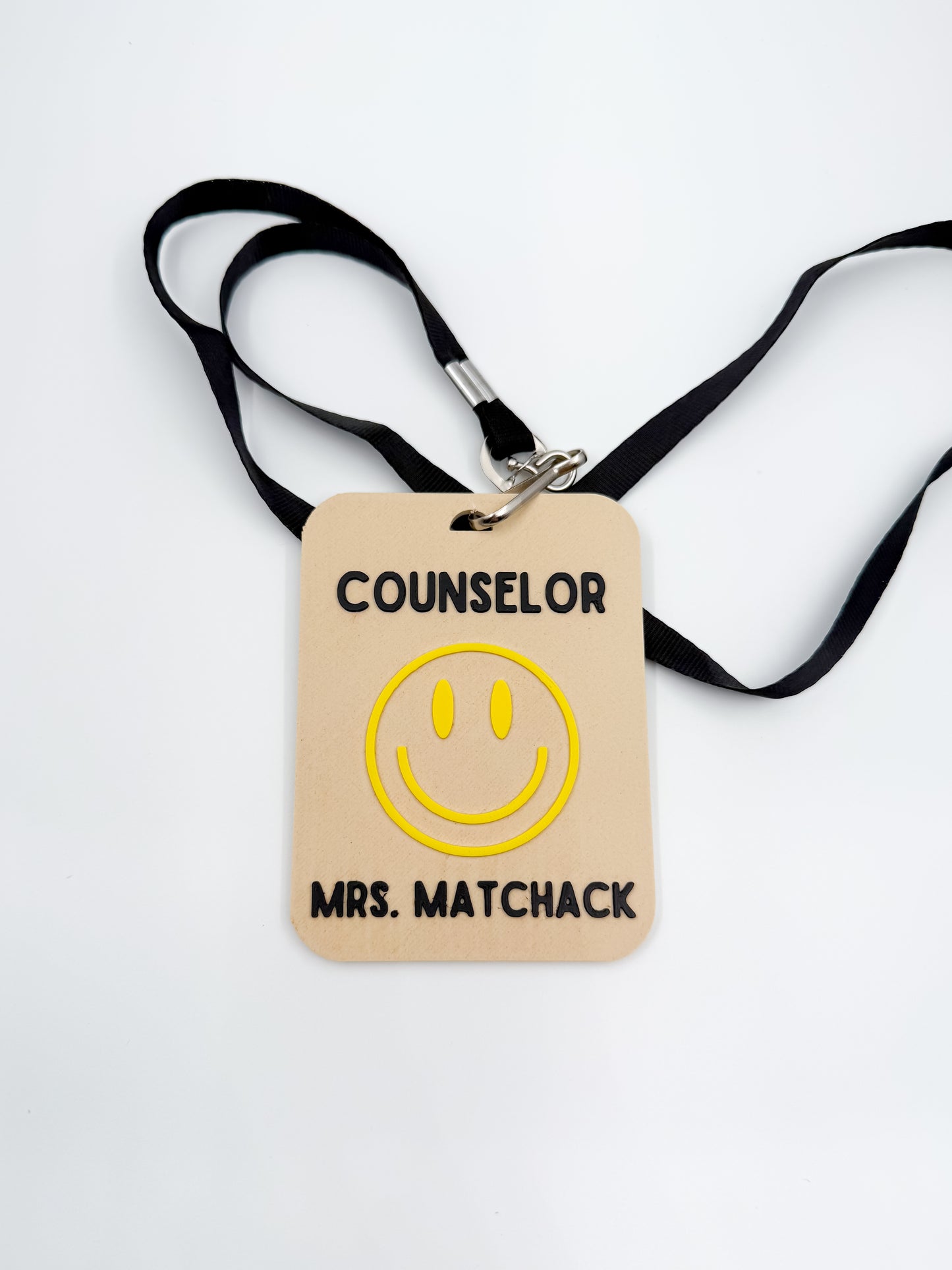 Customizable Teacher Hall Pass