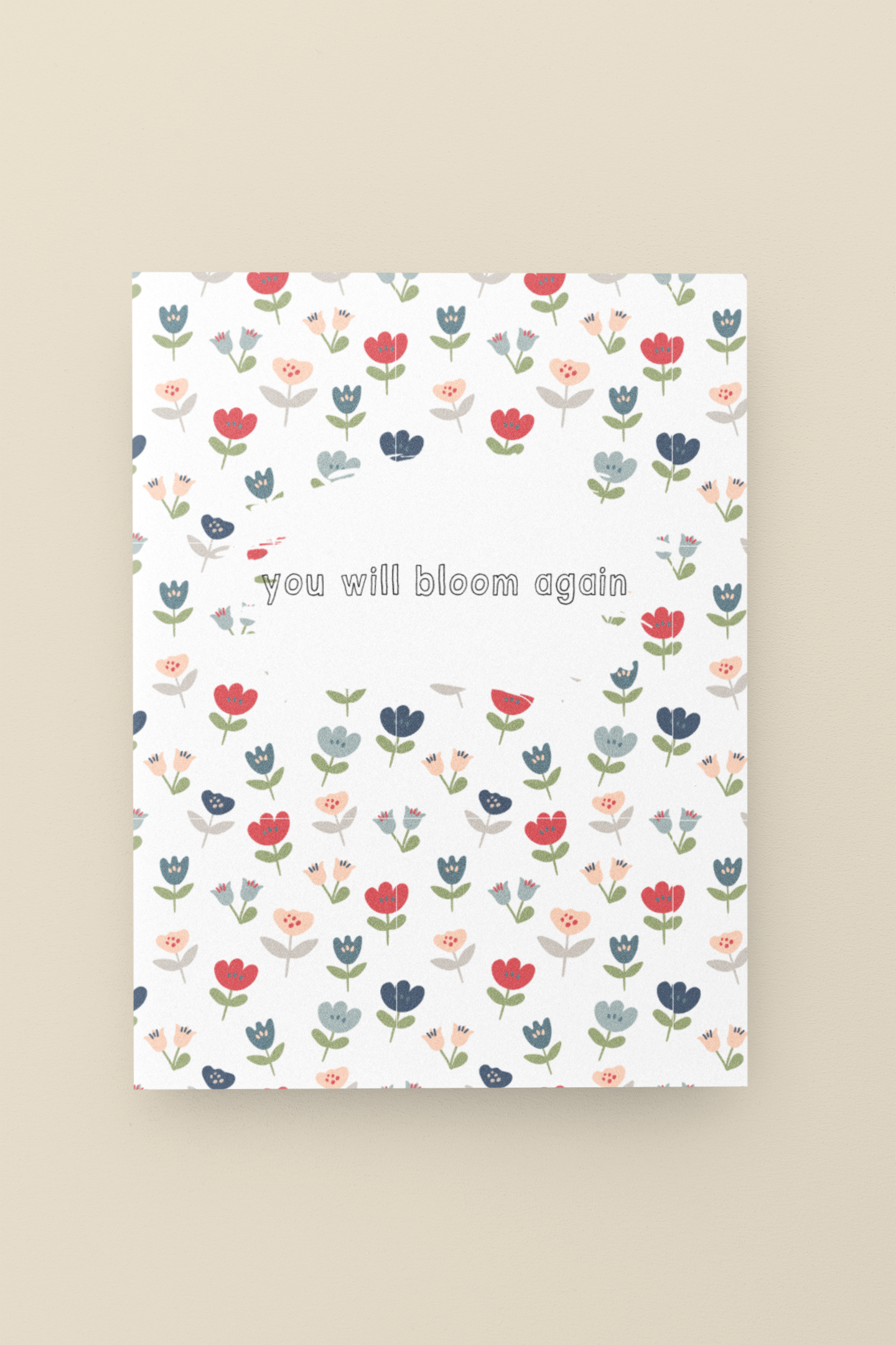 Bloom Again Greeting Card