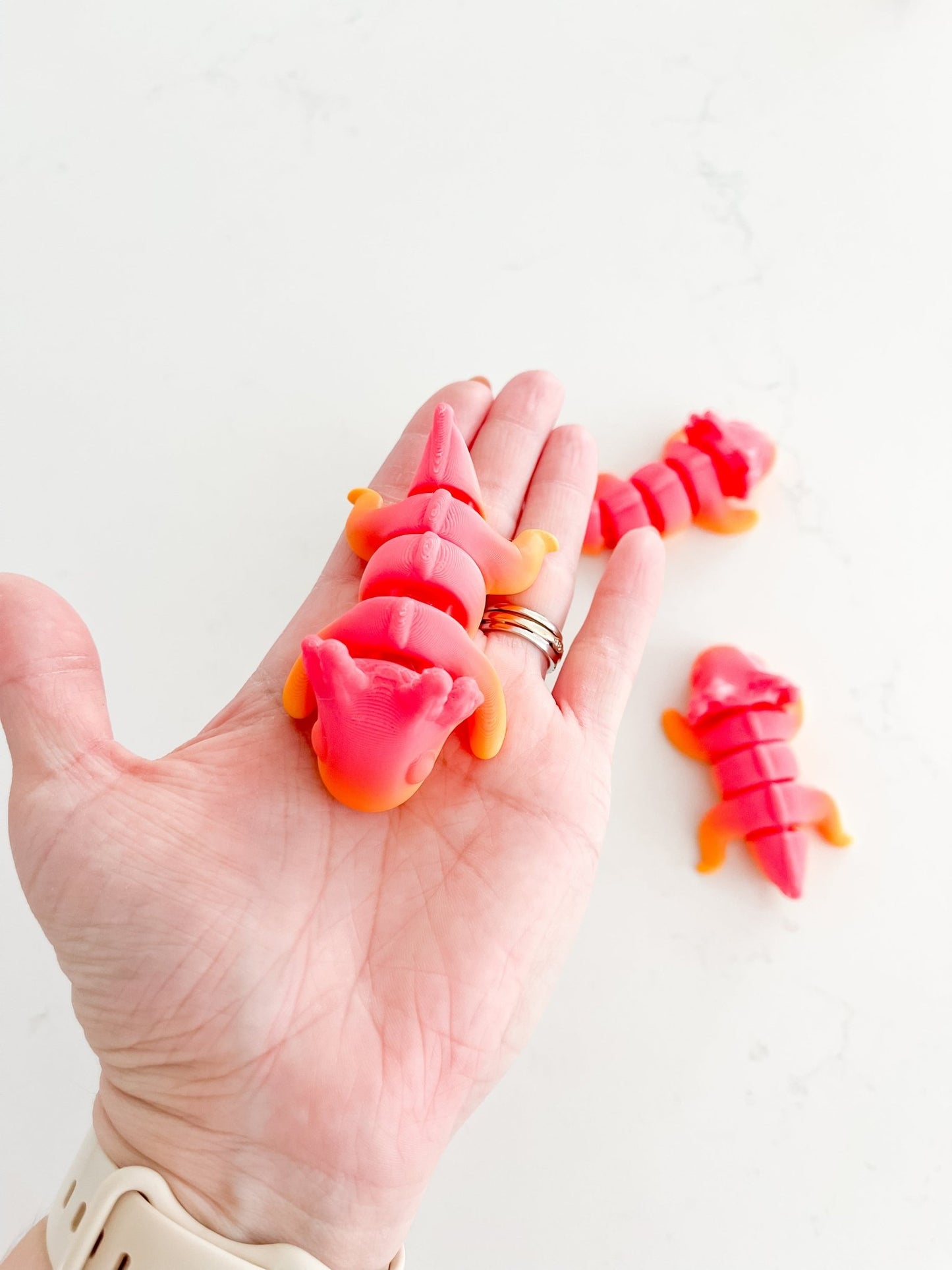 Baby Axolotl Fidget - Designs by Lauren Ann