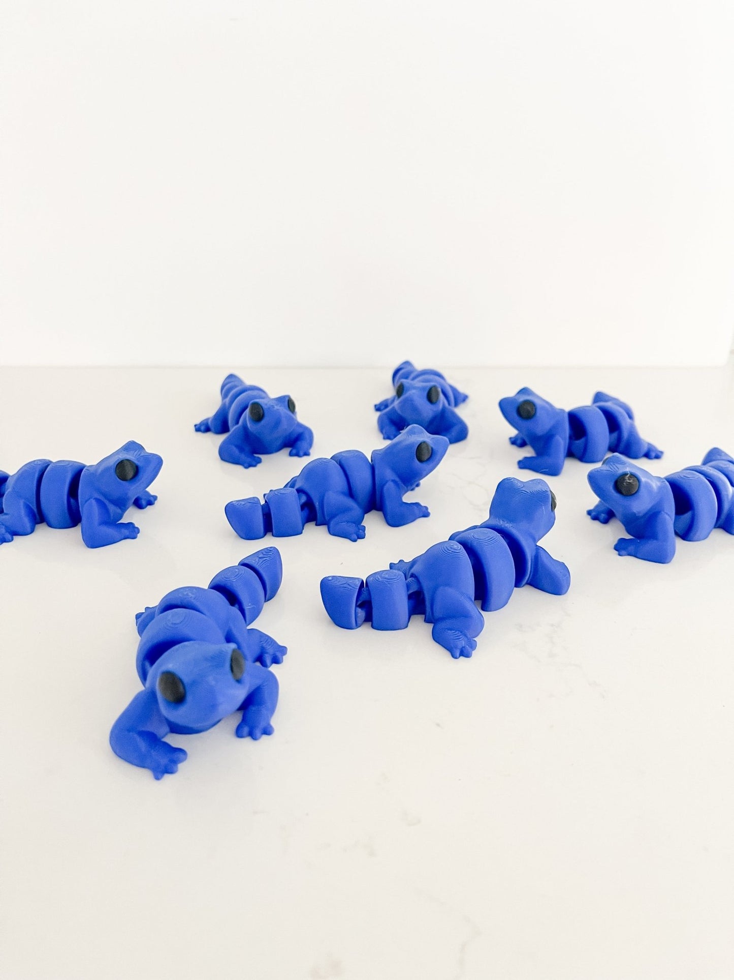 Blue Lizard Fidget - Designs by Lauren Ann