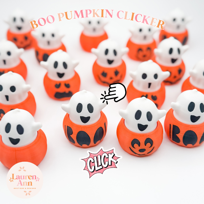 Ghost Pumpkin Mystery 2 Pack Keyboard Clickers