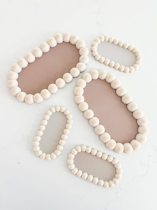 Bubble Tray in Clay - Designs by Lauren Ann