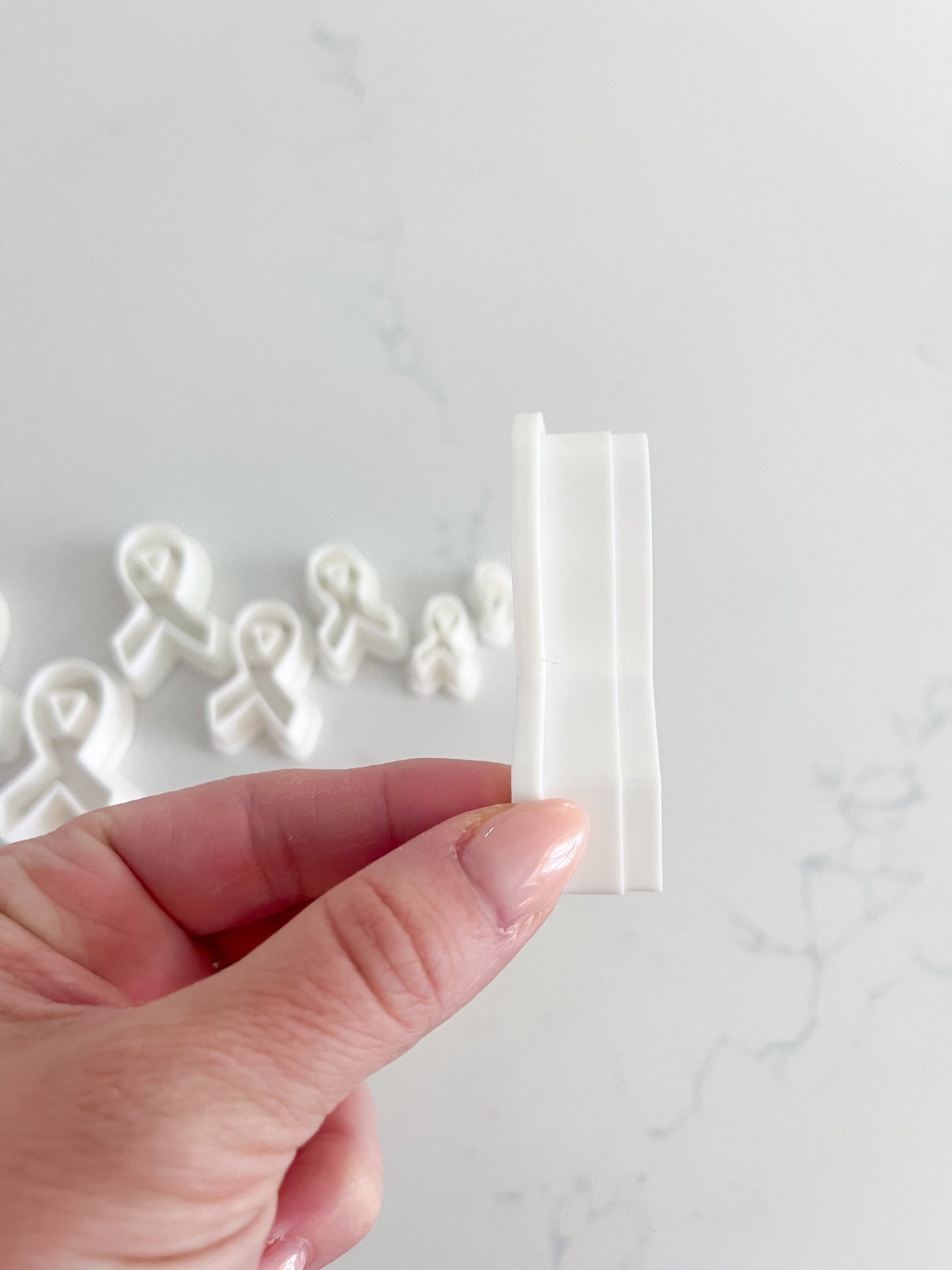 Cancer Awareness Ribbon Clay Cutter Set - Designs by Lauren Ann