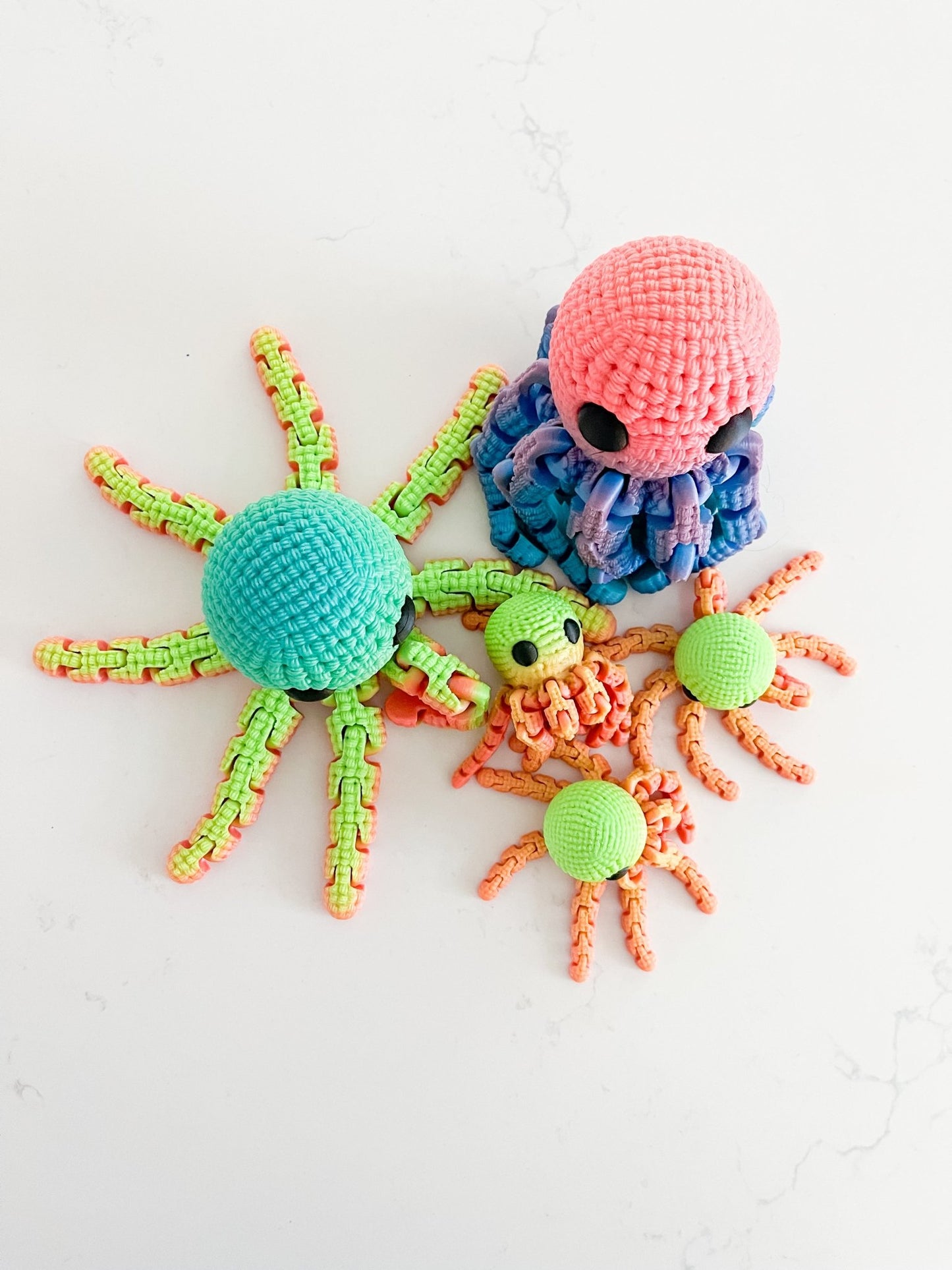 Crocheted Octopus - Designs by Lauren Ann