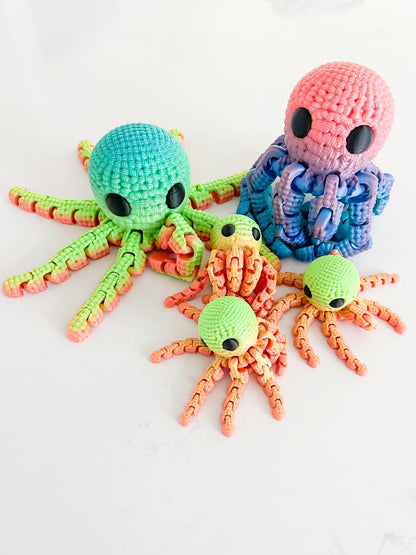 Crocheted Octopus - Designs by Lauren Ann