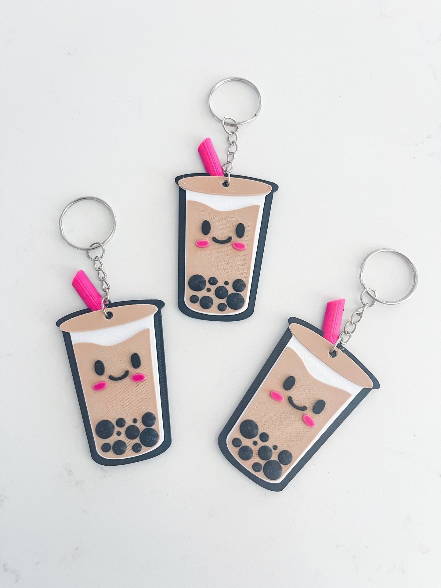 Cutie Kawaii Boba Keychain - Designs by Lauren Ann