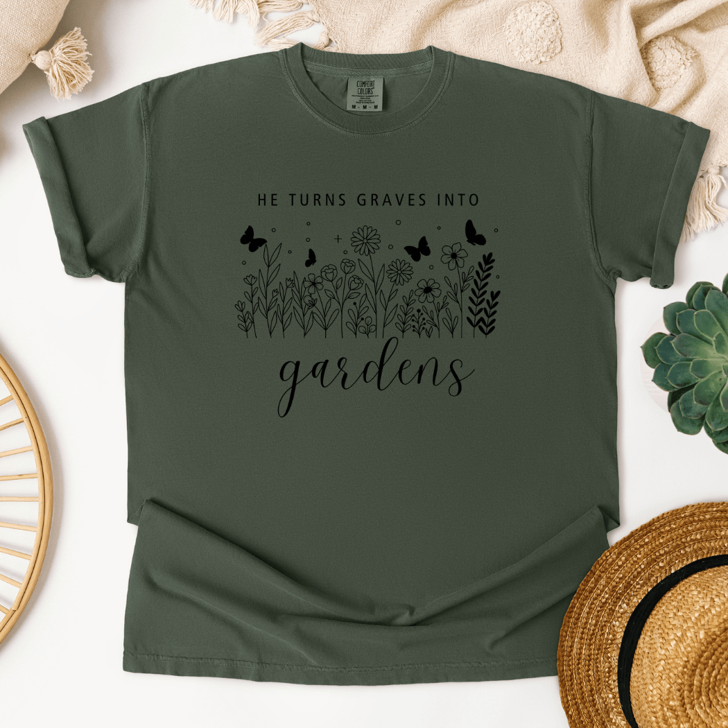 Graves Into Gardens T-Shirt - Designs by Lauren Ann