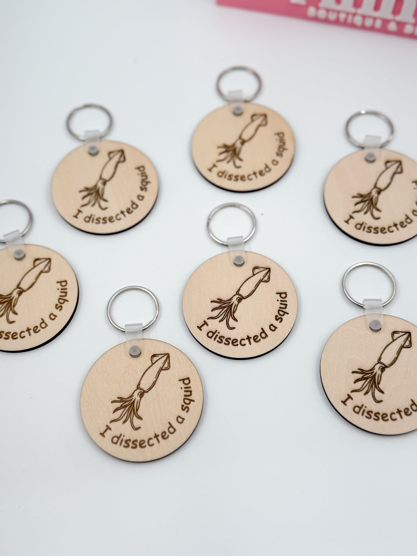 Custom Wood Keychain - 2.25 INCH