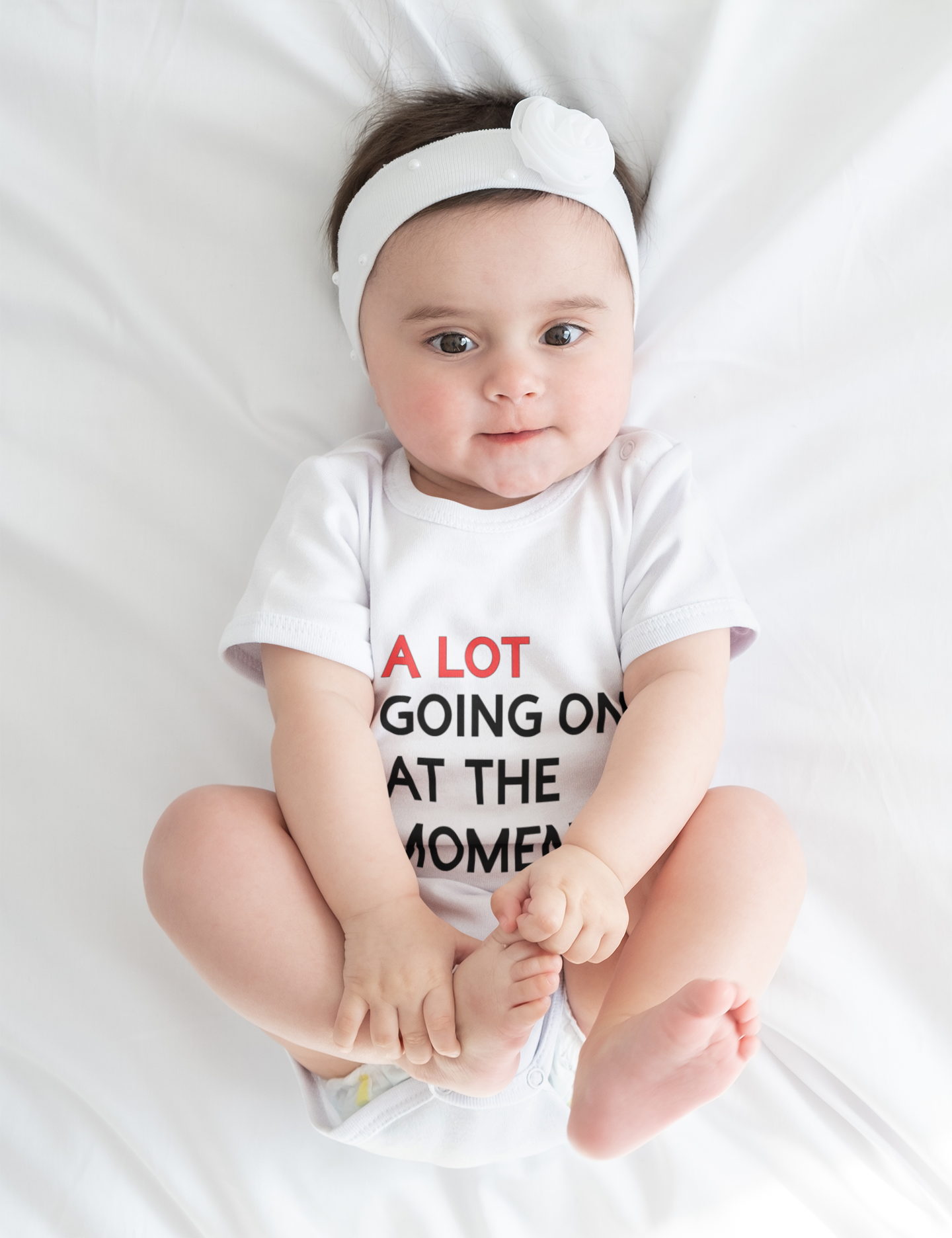 Taylor Swift Baby Onesie – "A Lot Going On At The Moment" Outfit