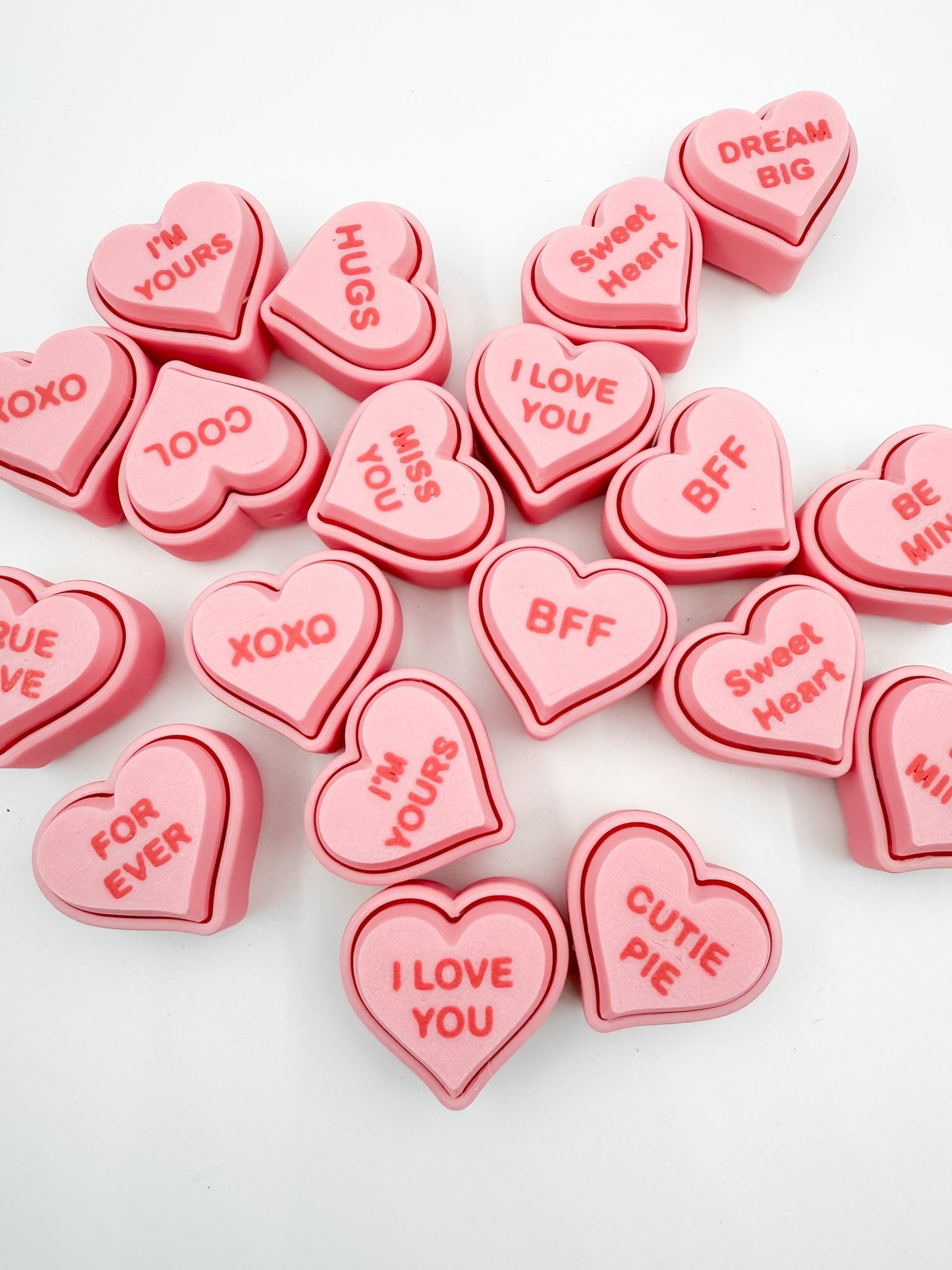 Mystery Pack Conversation Heart Clickers - Designs by Lauren Ann