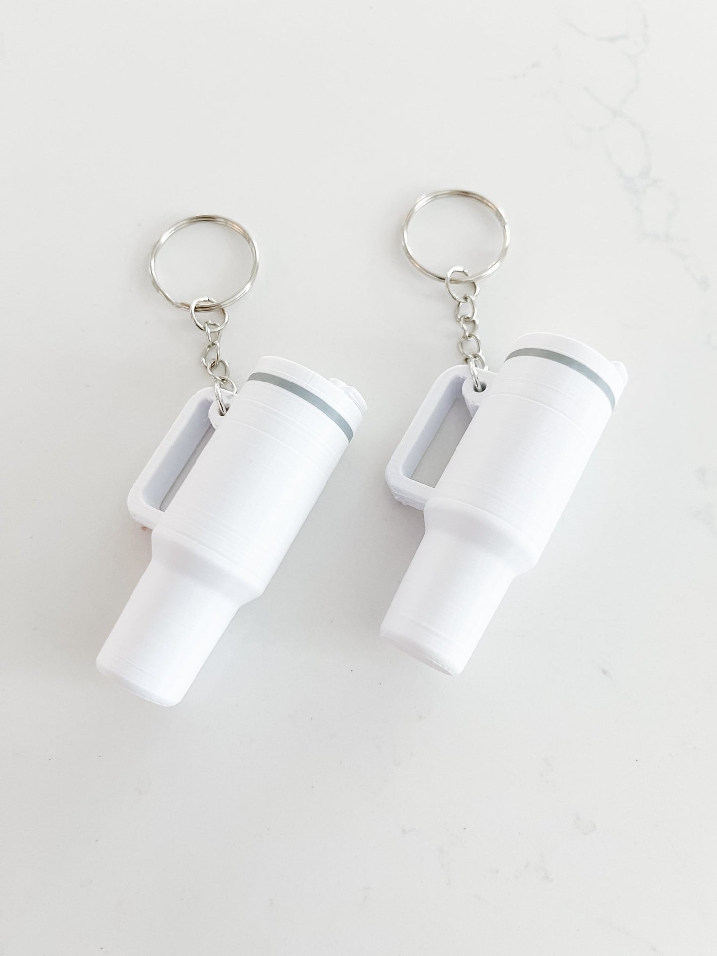 Stanley Tumbler Inspired Keychain - Designs by Lauren Ann