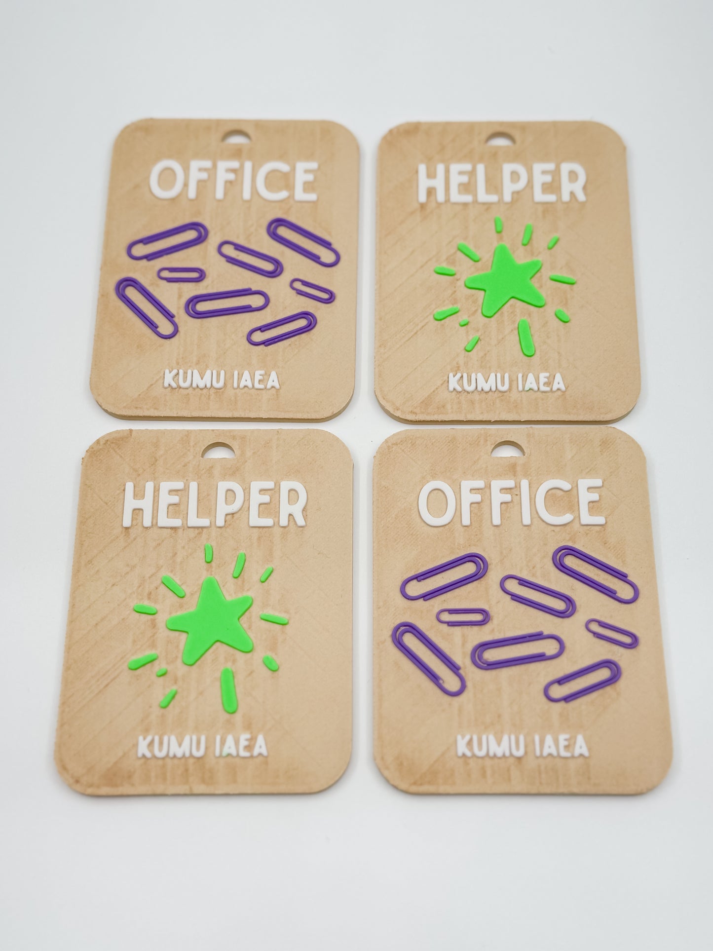 Customizable Teacher Hall Pass