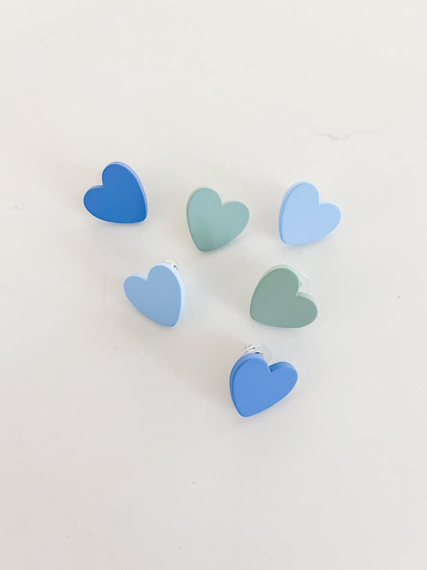 Affirmation Heart Earrings - Designs by Lauren Ann