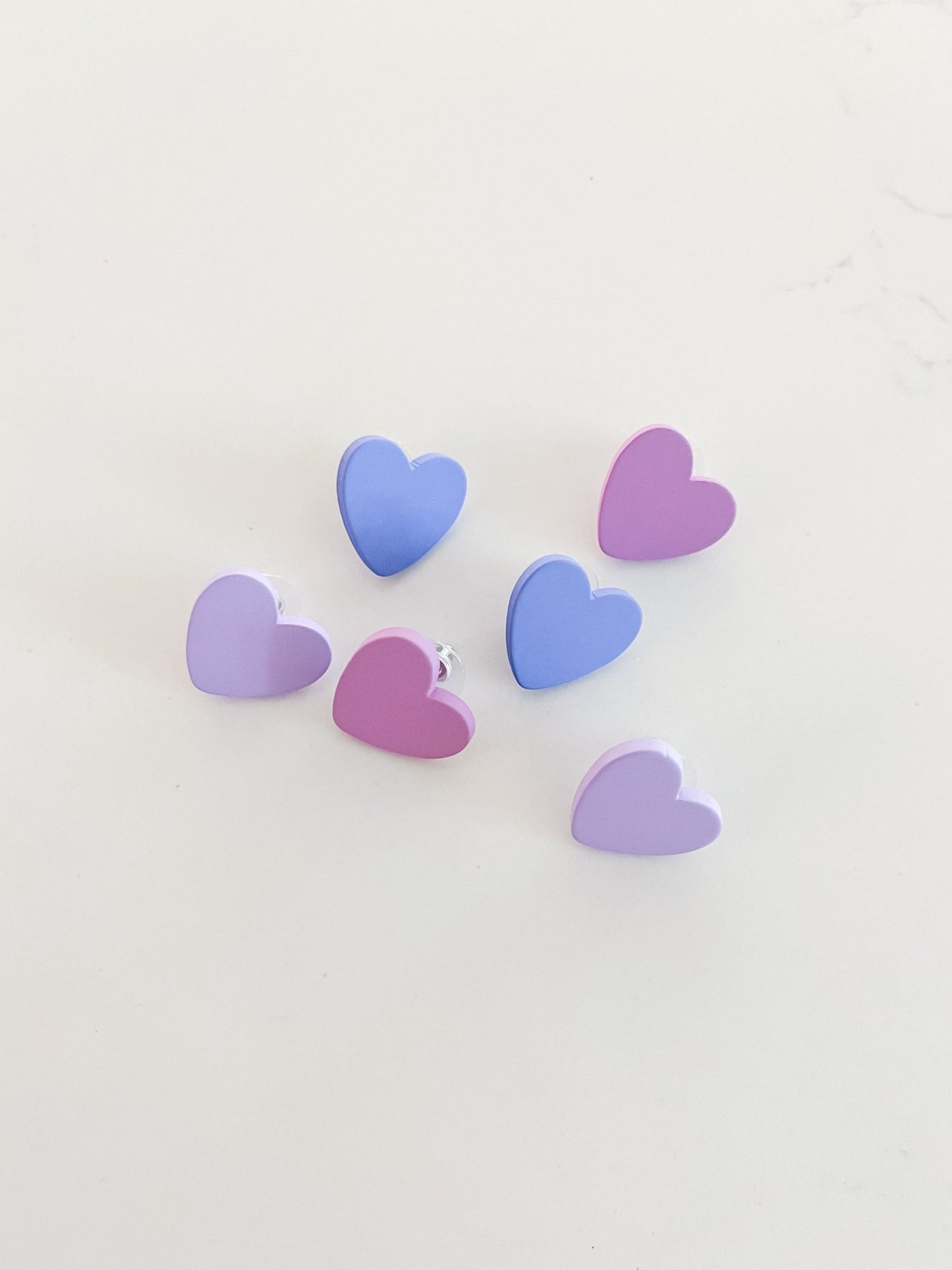 Affirmation Heart Earrings - Designs by Lauren Ann
