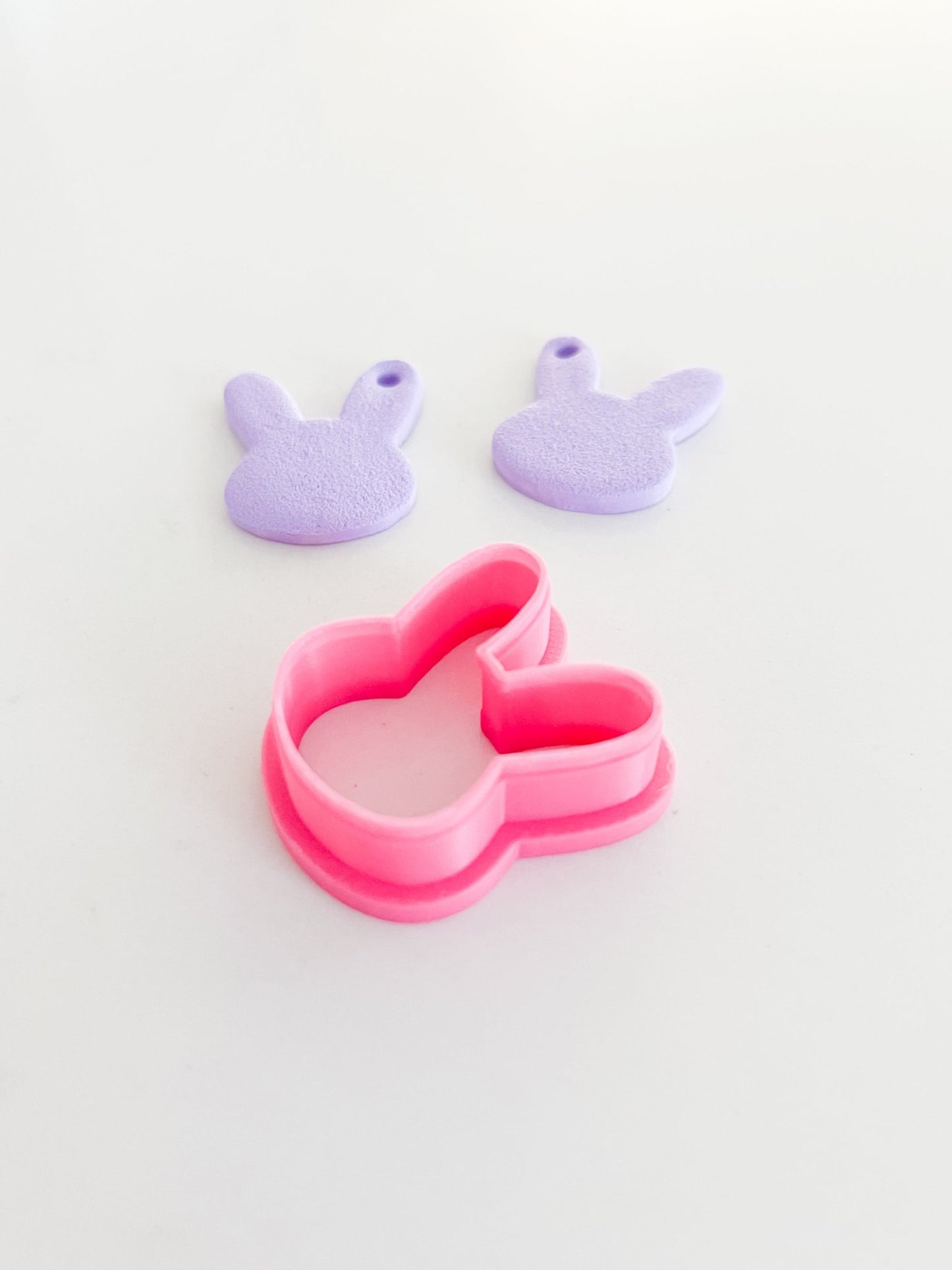 Bunny Polymer Clay Cutter - Dangle - Designs by Lauren Ann
