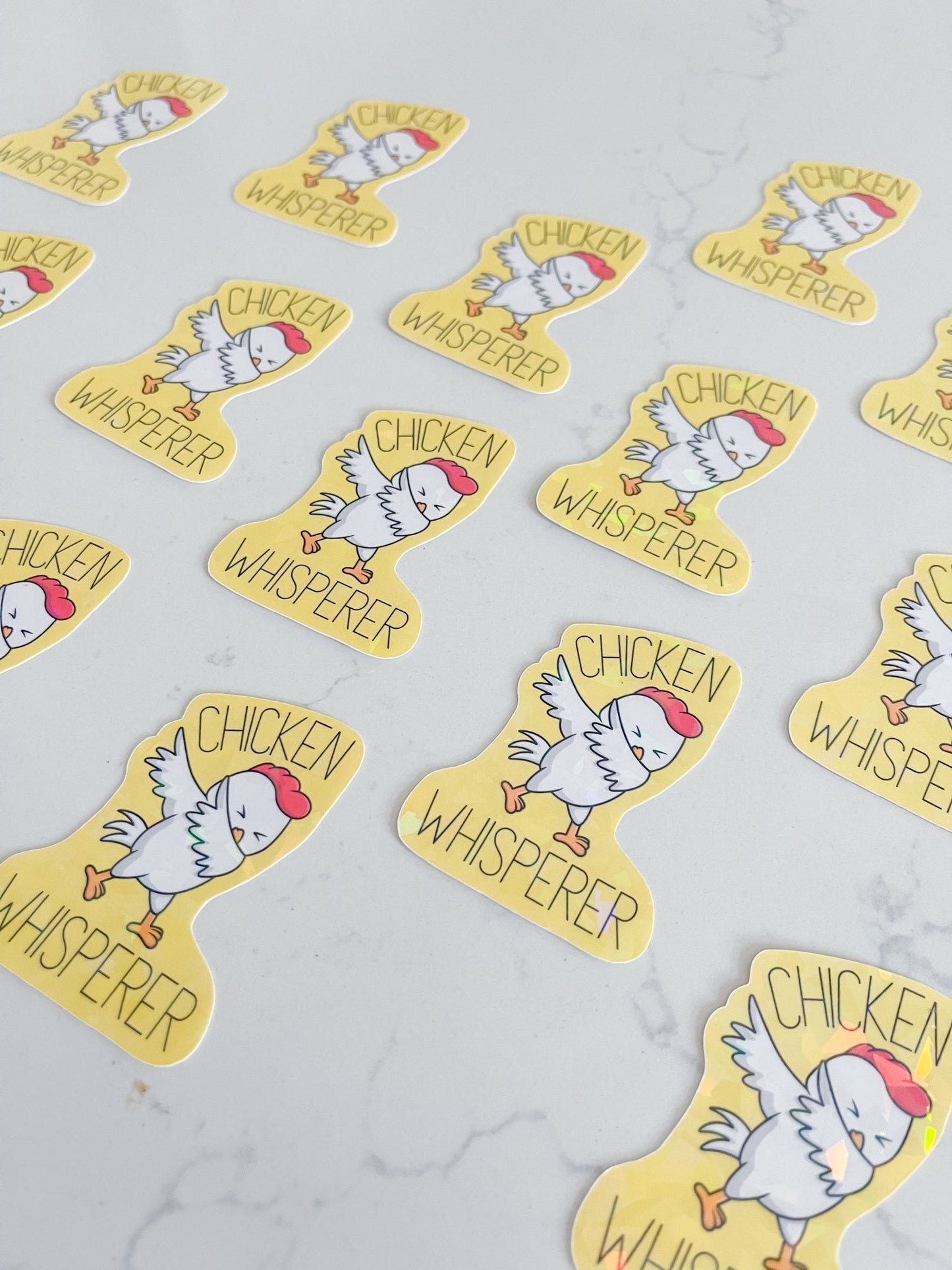Chicken Whisperer Sticker - Designs by Lauren Ann