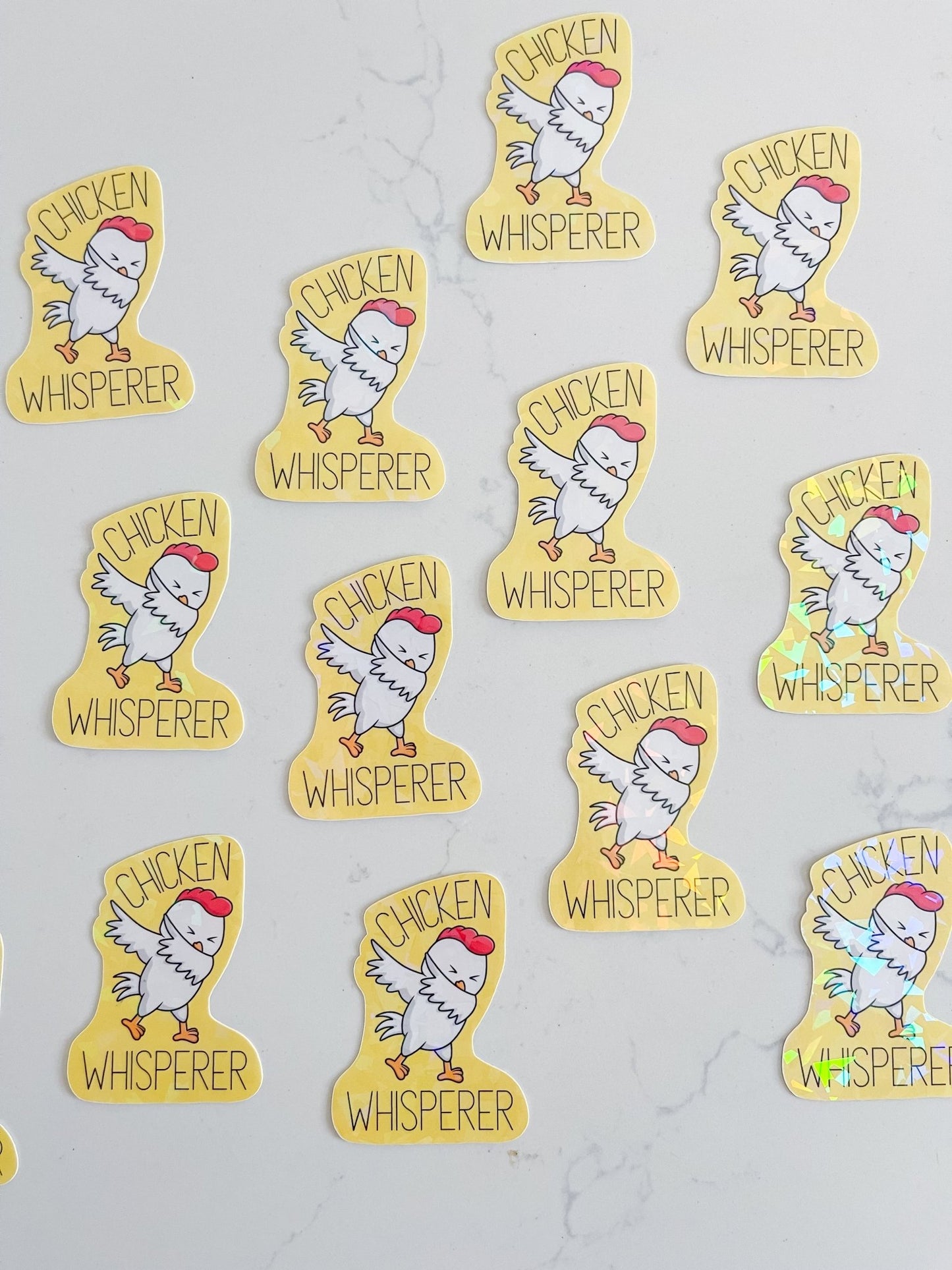 Chicken Whisperer Sticker - Designs by Lauren Ann