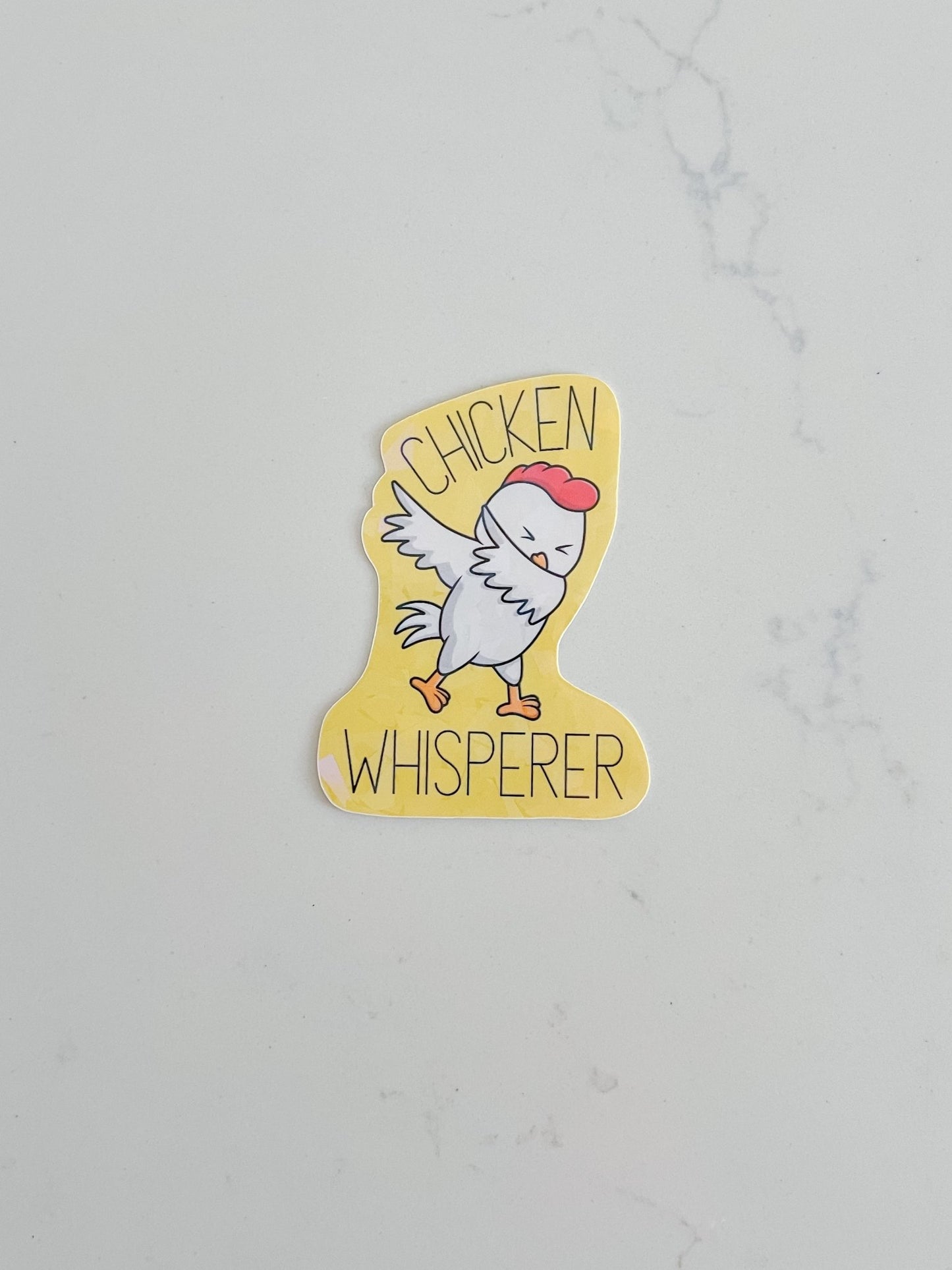 Chicken Whisperer Sticker - Designs by Lauren Ann
