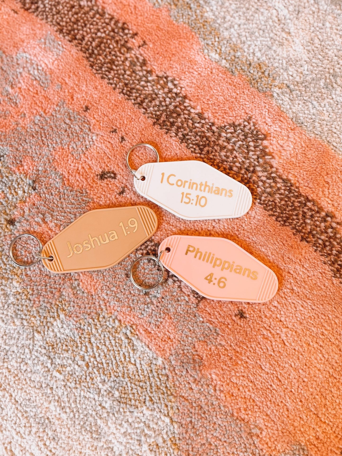 Christian Motel Keychain - Designs by Lauren Ann