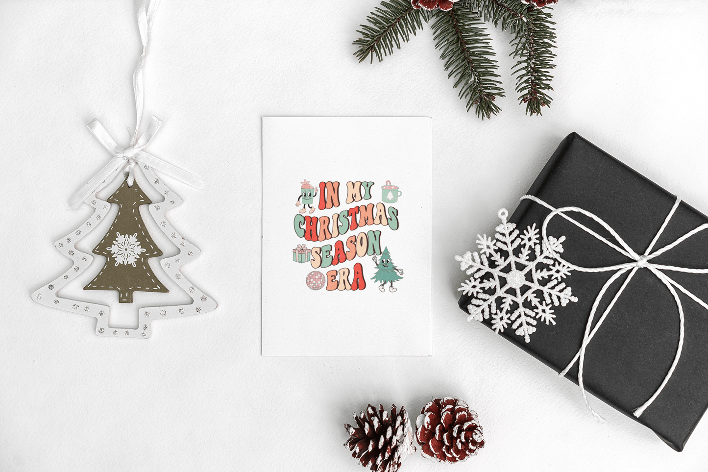 Greeting Card - In My Christmas Season Era - Designs by Lauren Ann