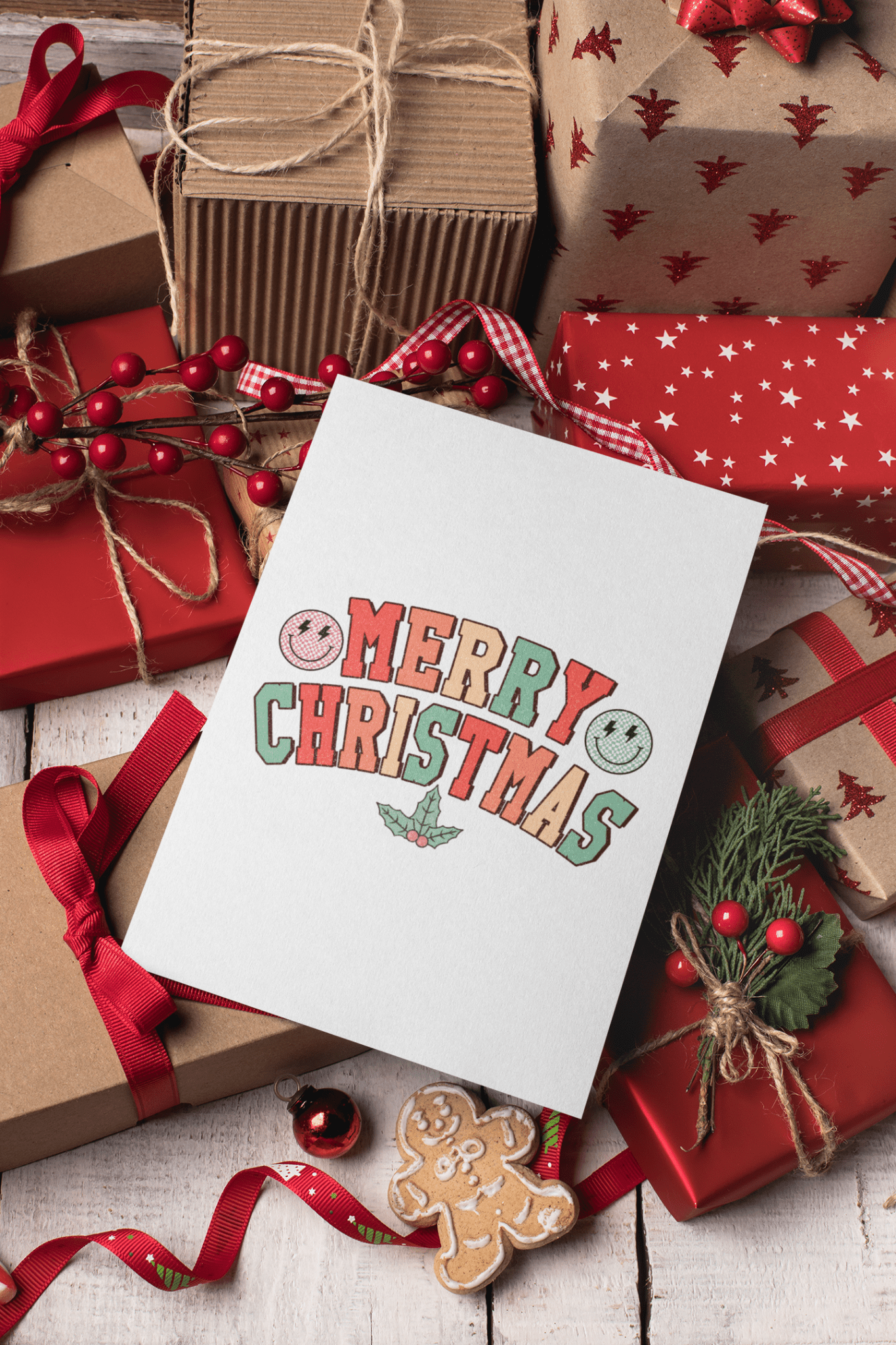 Greeting Card - Merry Christmas - Designs by Lauren Ann