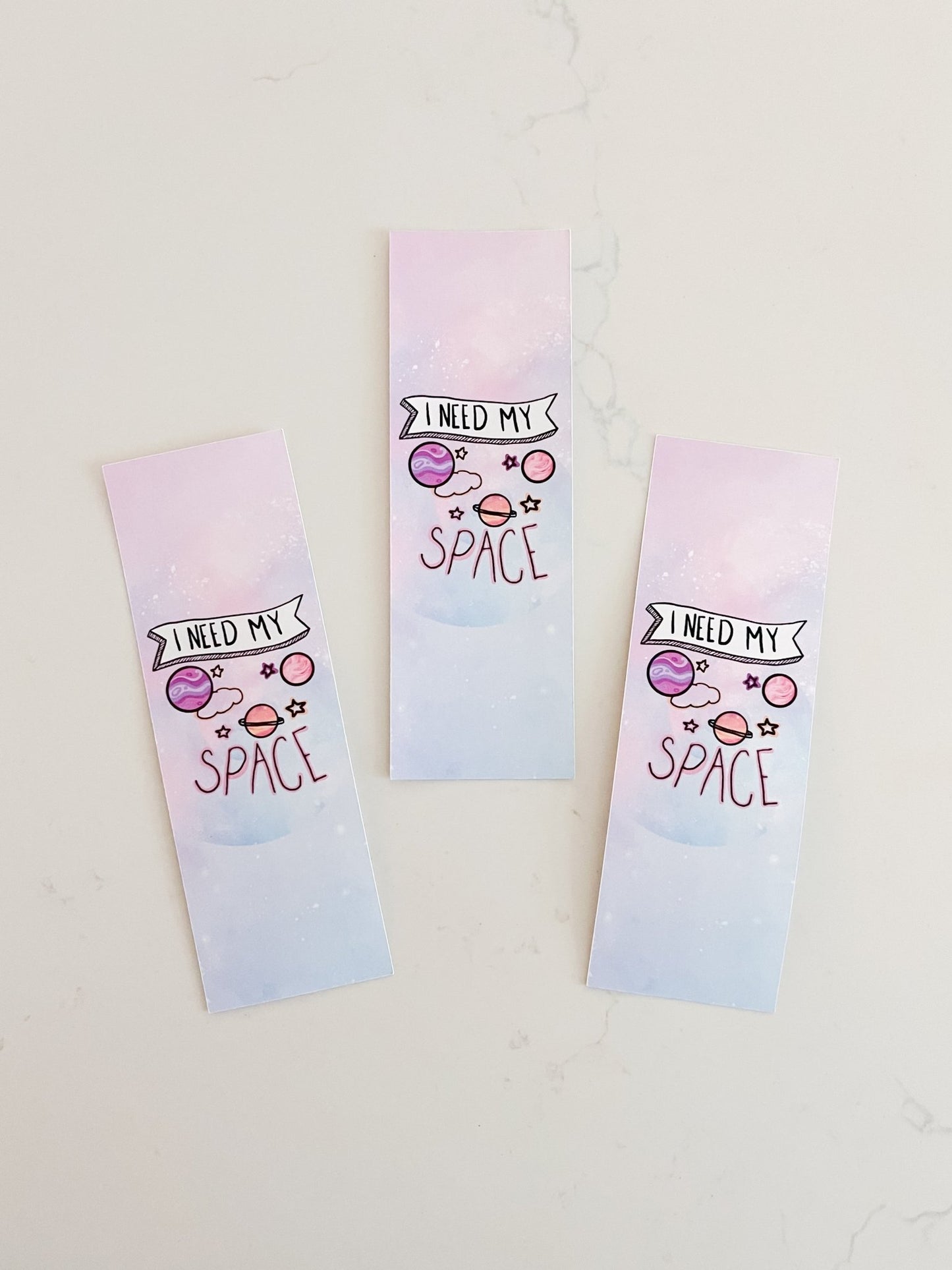 I Need My Space Bookmark - Designs by Lauren Ann