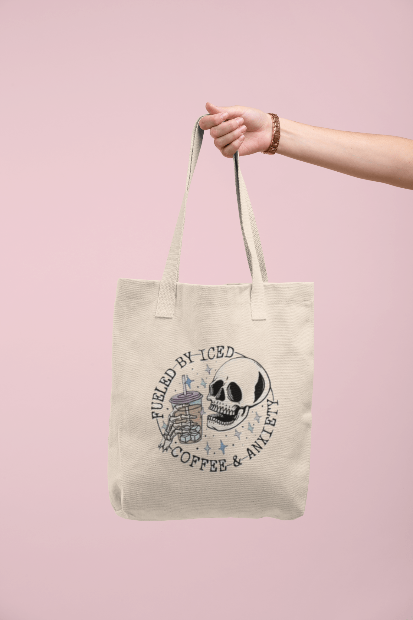 Iced Coffee & Anxiety Mental Health You Pick Item - Designs by Lauren Ann
