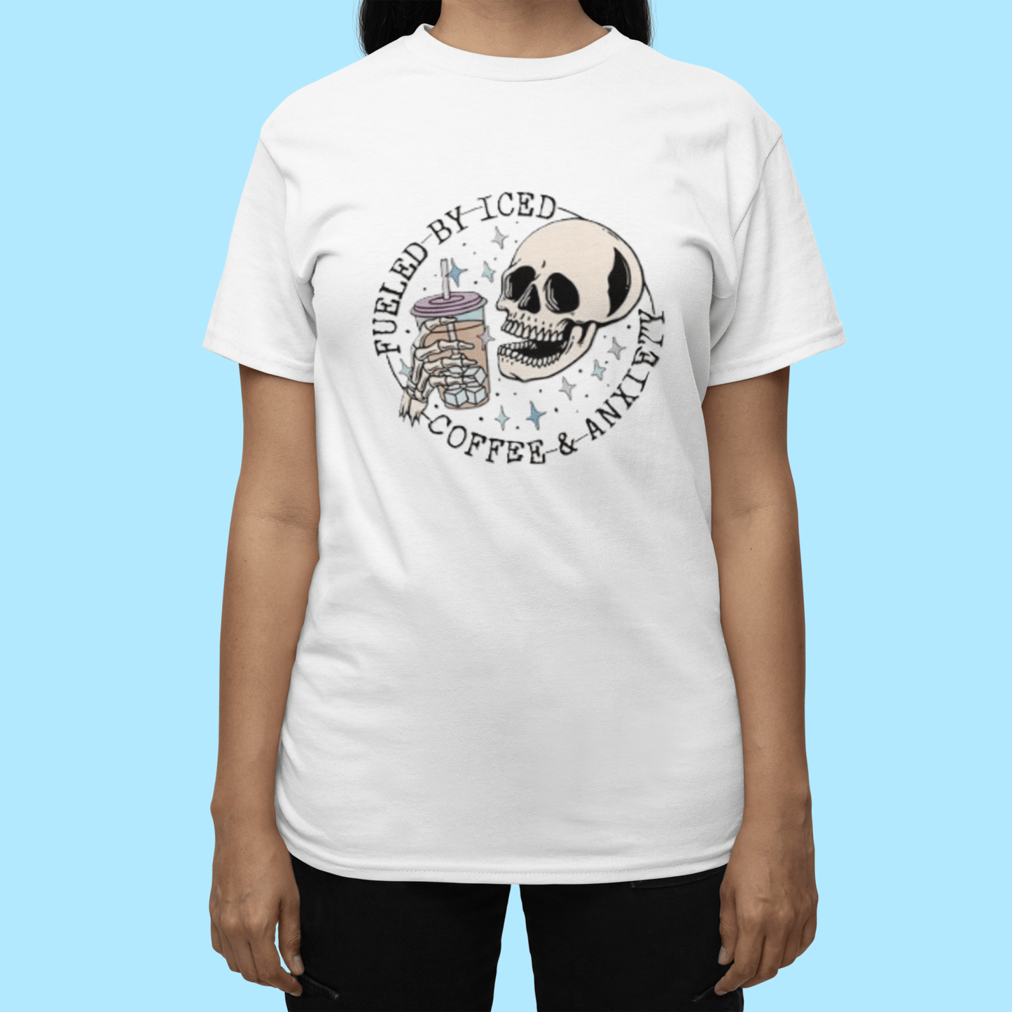 Iced Coffee & Anxiety Mental Health You Pick Item - Designs by Lauren Ann