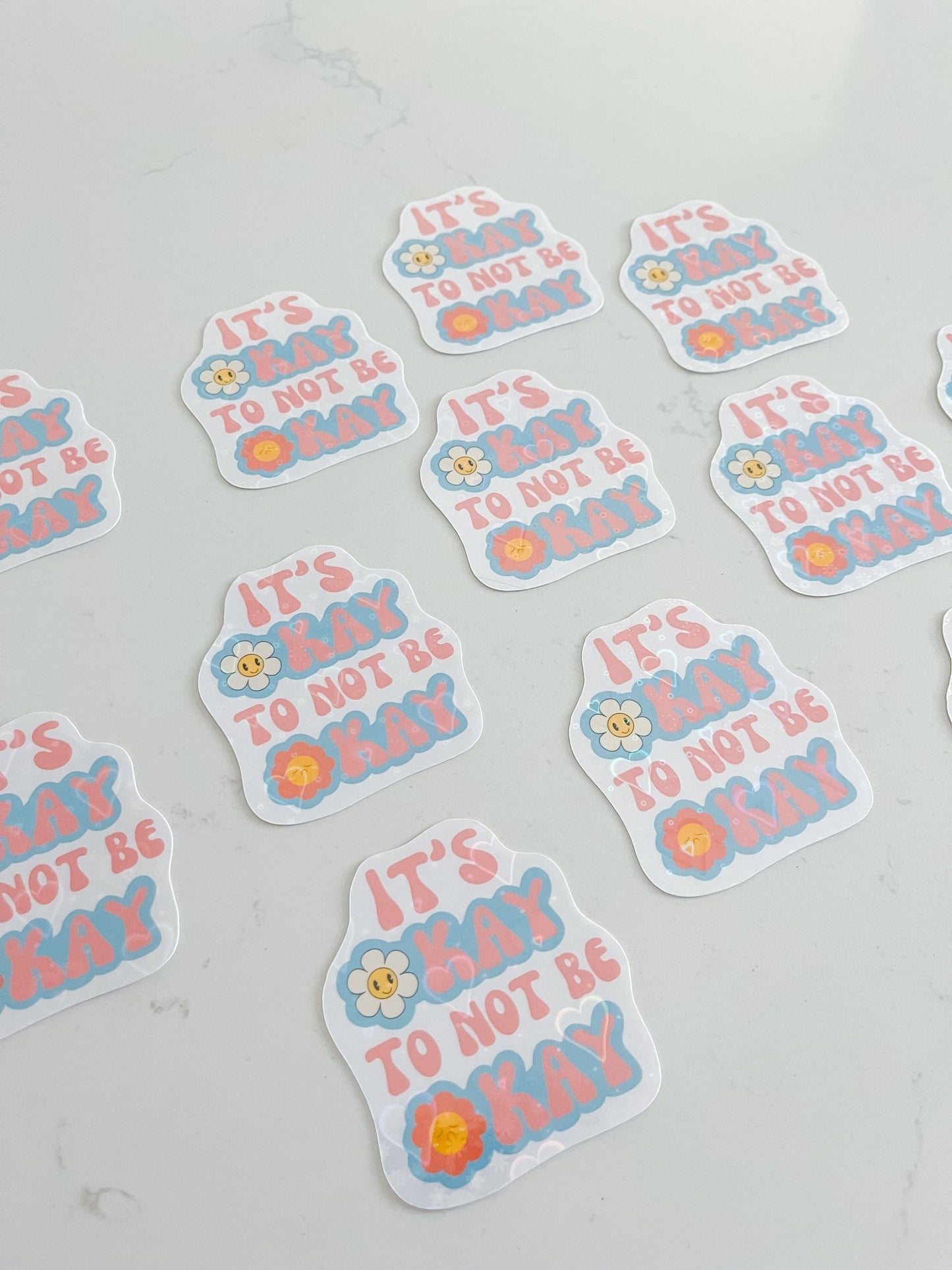 It's Okay Sticker - Designs by Lauren Ann