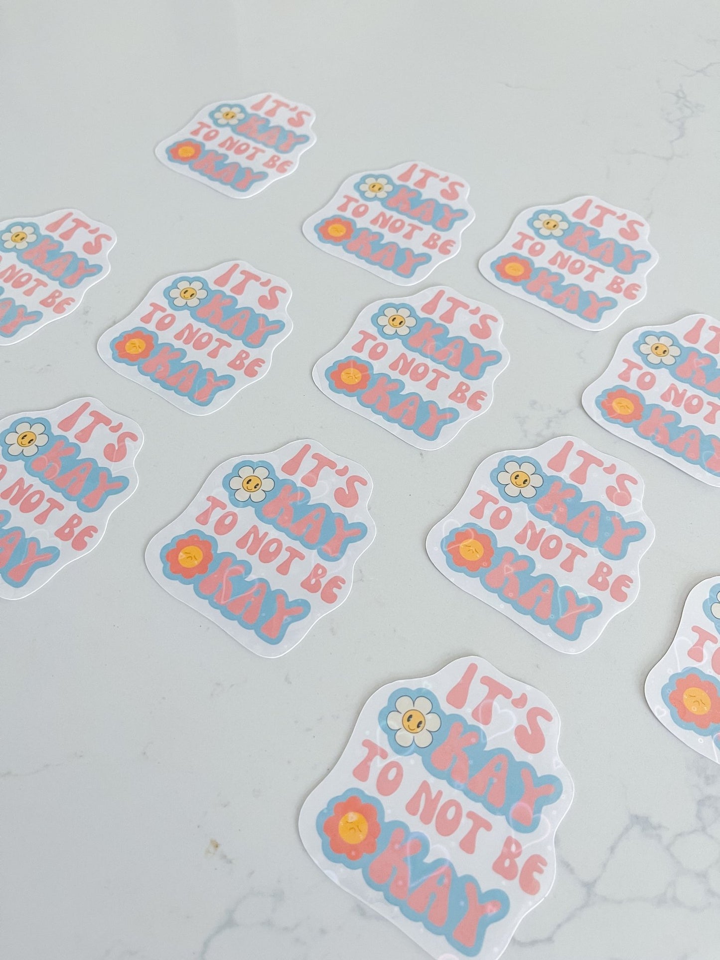 It's Okay Sticker - Designs by Lauren Ann