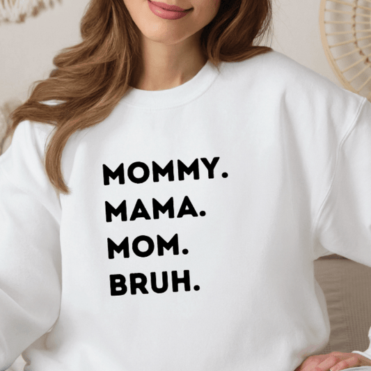 Neutral Mommy Crewneck Sweatshirt - Designs by Lauren Ann