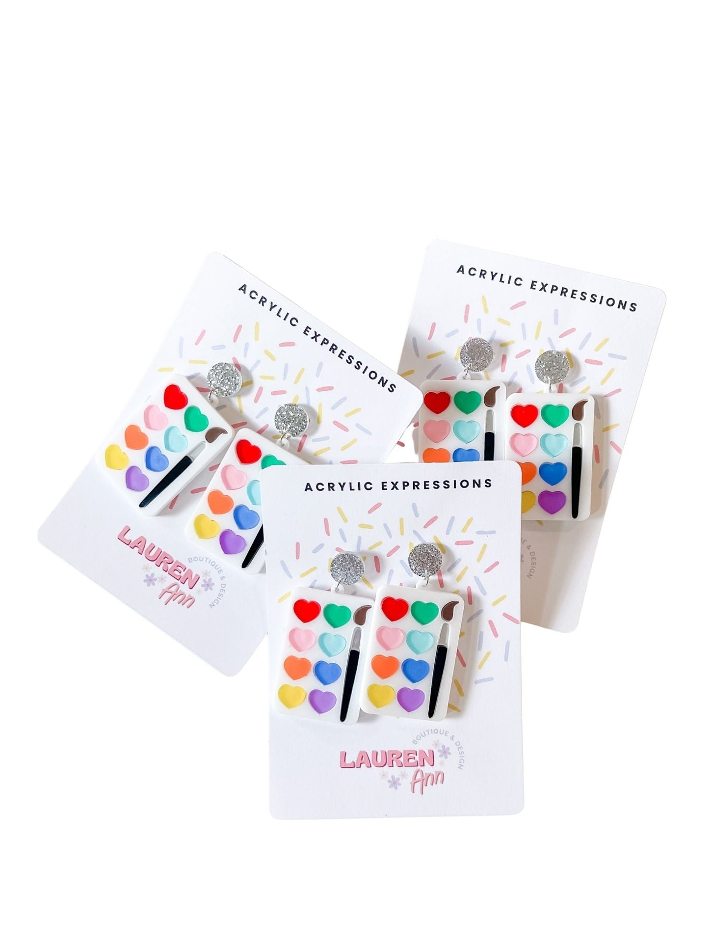 Paint Your Dreams Earrings - Designs by Lauren Ann