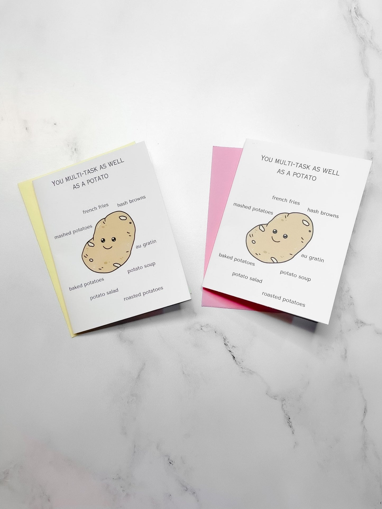 Potato Greeting Card - Designs by Lauren Ann