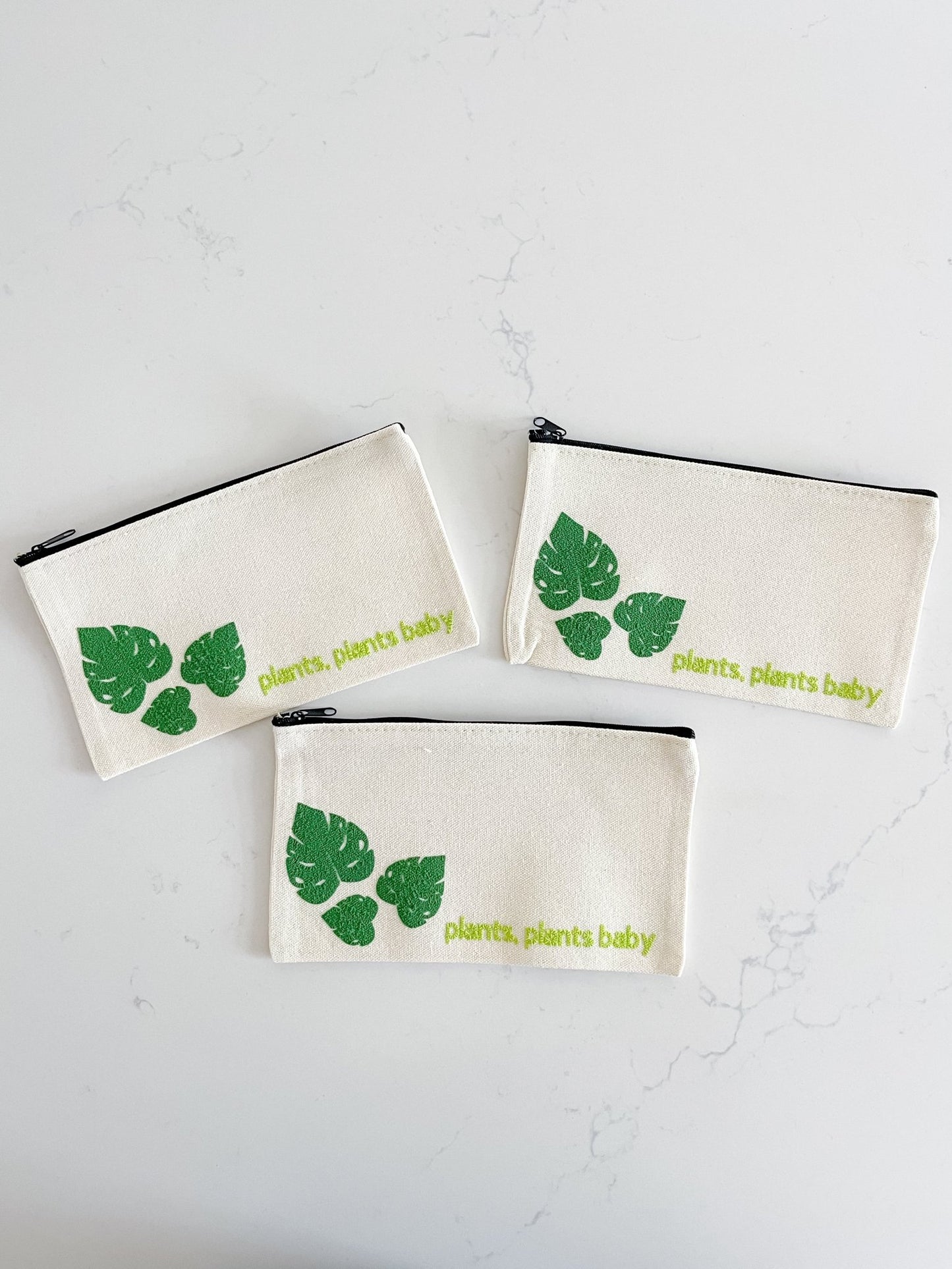 Puffy Plant Canvas Bags - Designs by Lauren Ann