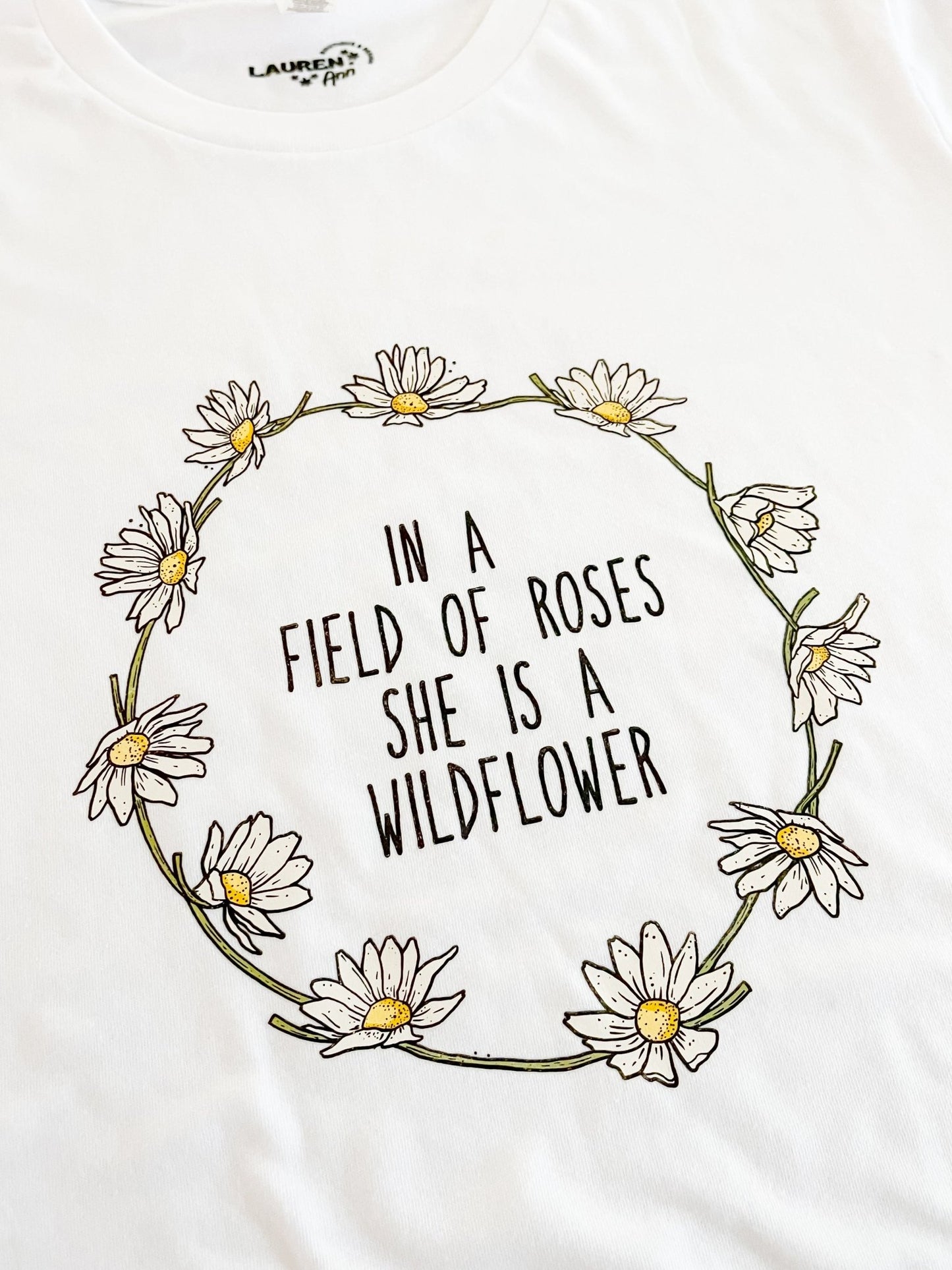 She Is a Wildflower, You Pick Item - Designs by Lauren Ann