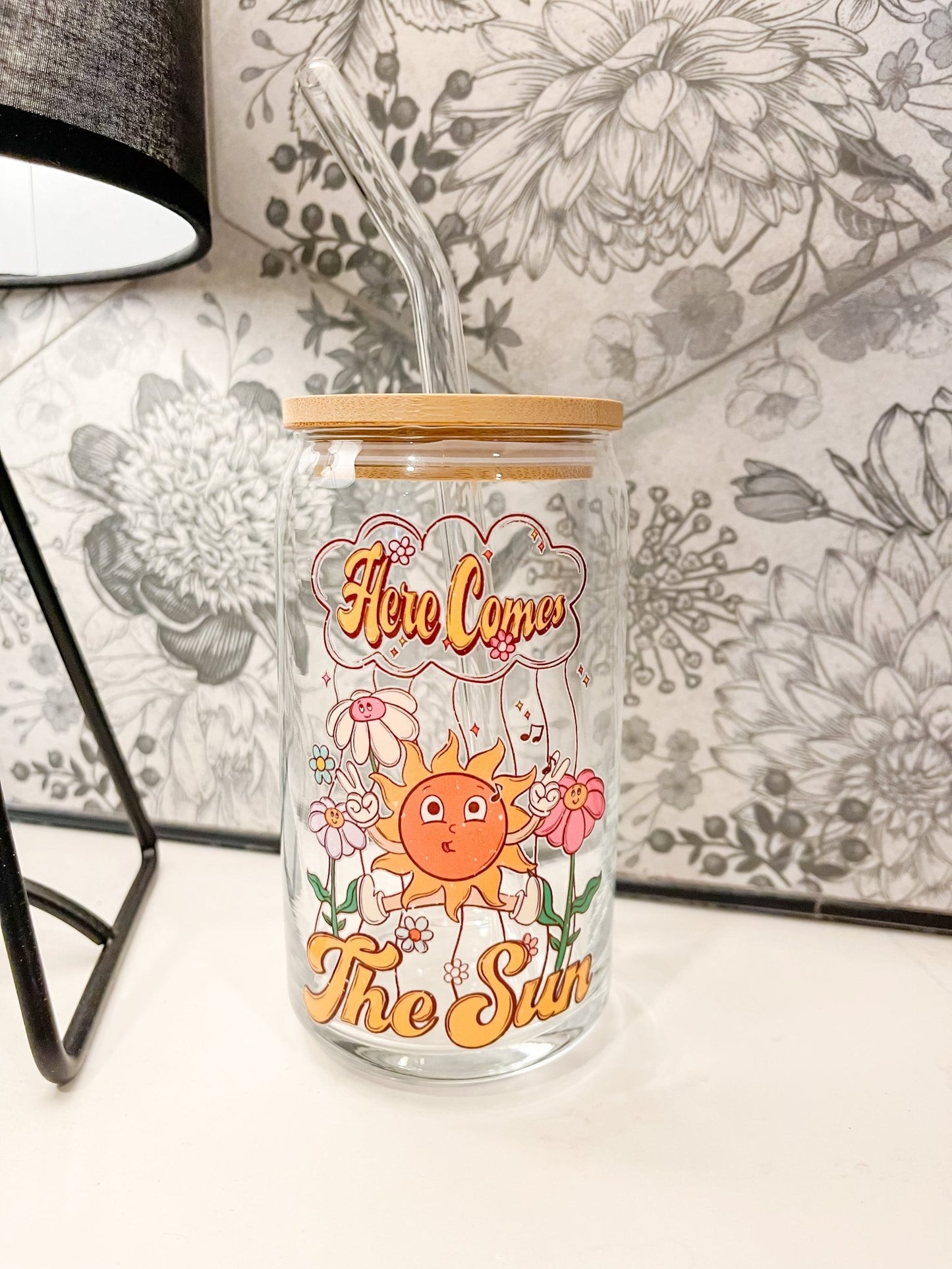 Shroomie Growth Glass Can Set - Designs by Lauren Ann