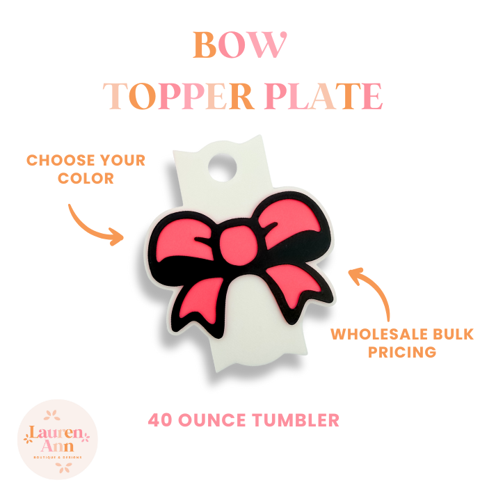 40 oz Tumbler Plate - (15 Pack)