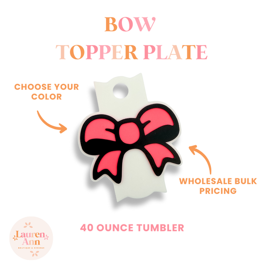 40 oz Tumbler Plate - (15 Pack)