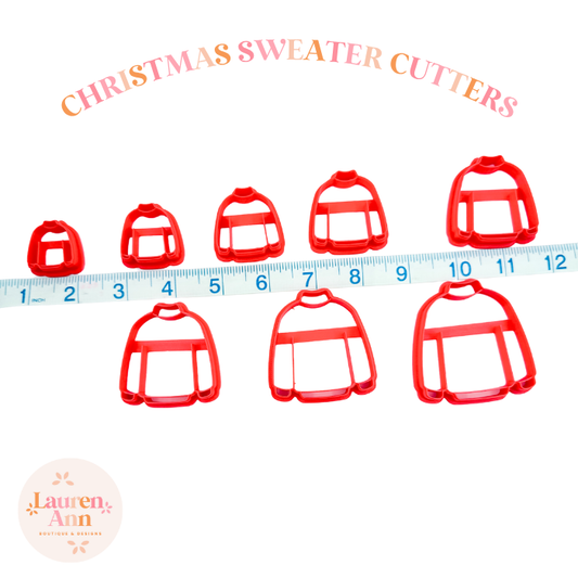 Christmas Sweater Clay Cutter