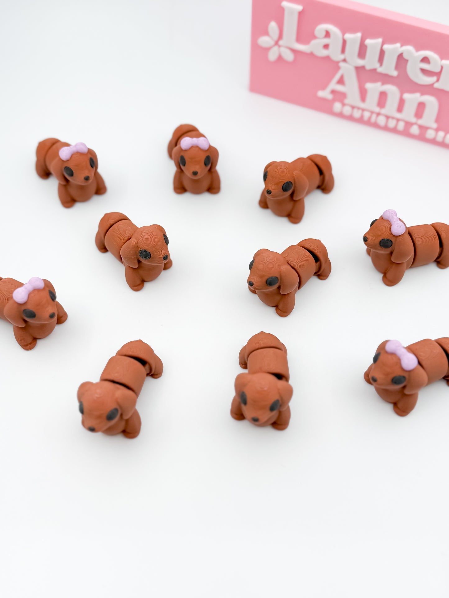 Baby Dachshund Fidget - Custom Color (15 Pack)