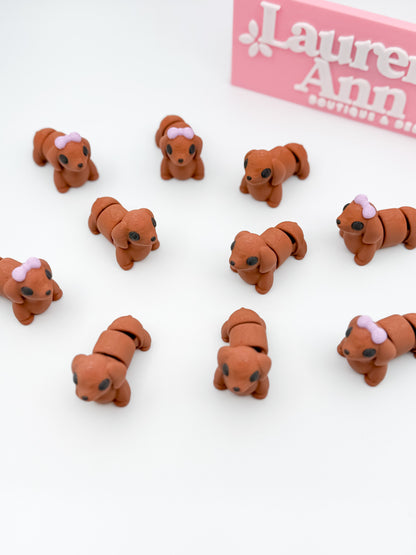 Baby Dachshund Fidget - Custom Color (15 Pack)