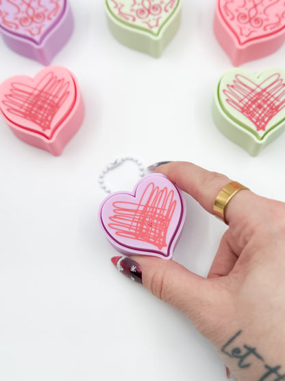 Fancy Heart Clickers - 3 pack