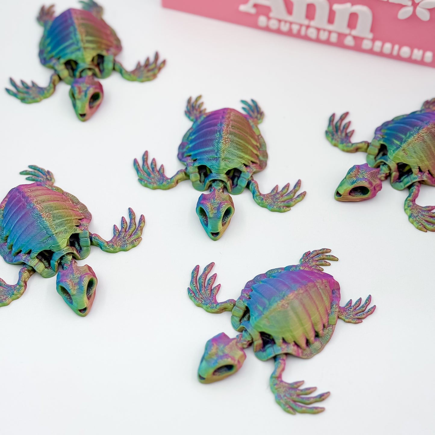 Skeleton Turtle Mixed Colors
