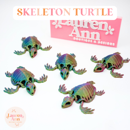 Skeleton Turtle Mixed Colors