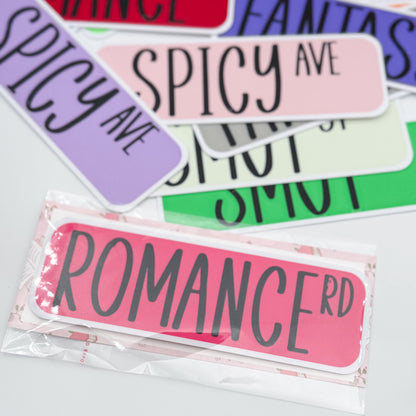 STREET SIGN BOOKMARKS – CUSTOMIZE YOUR READING ROUTE! 📚✨