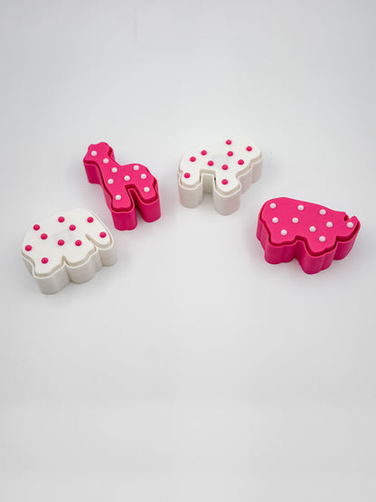 3D Printed Animal Cookie Clicker 4 Pack