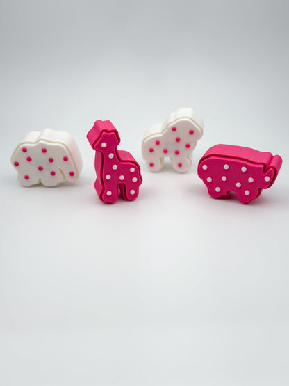 3D Printed Animal Cookie Clicker 4 Pack