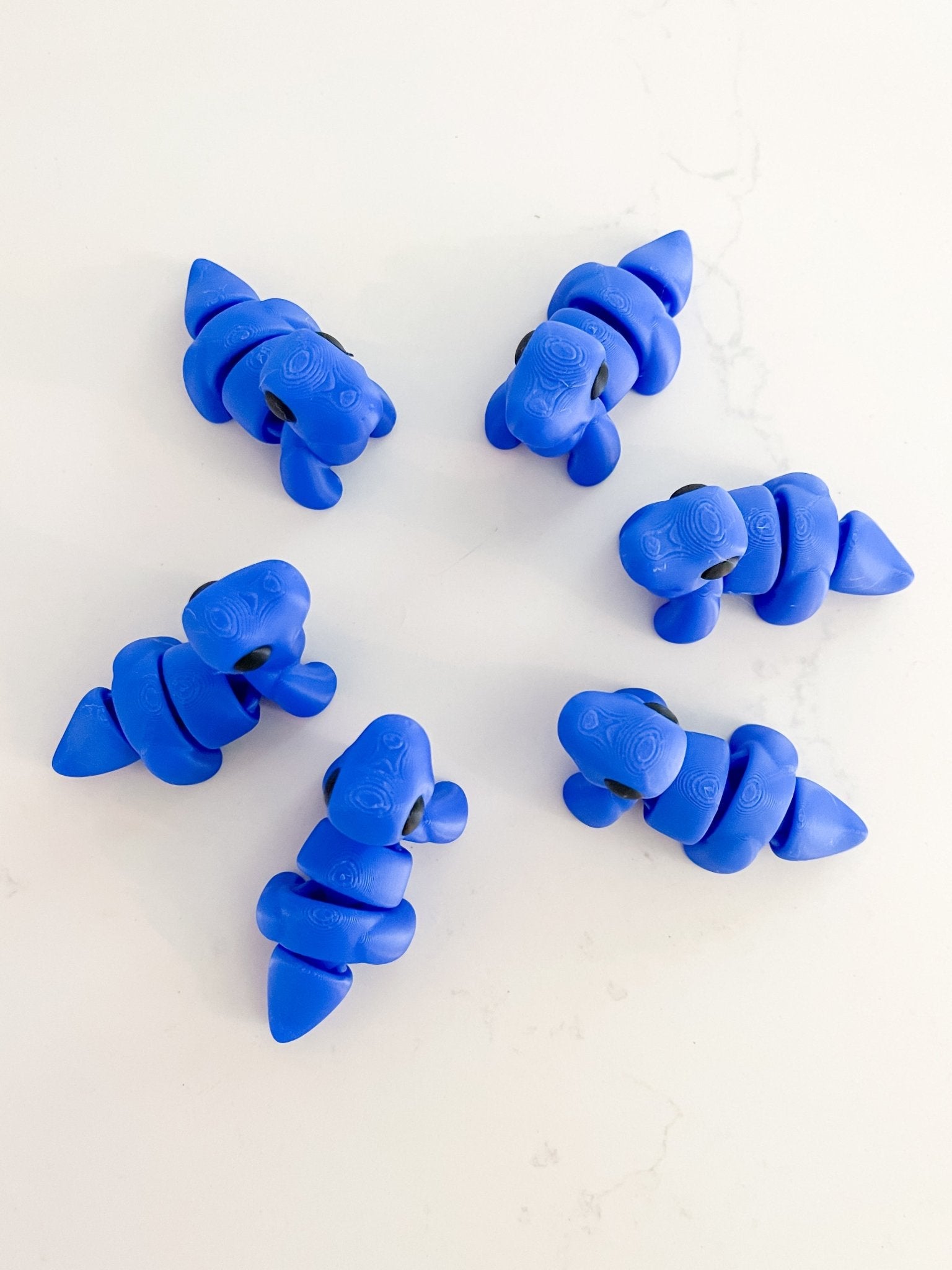 Baby Dino Fidget Royal Blue - Designs by Lauren Ann